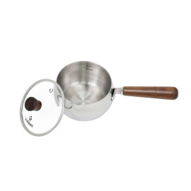 Quánh Inox 3 lớp đúc liền khối miệng rót Kalpen Baby Rinmer size 14cm