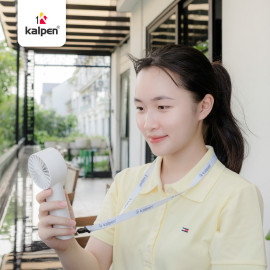 Quạt tích điện cầm tay 100 tốc độ gió Kalpen AR305 pin sạc 3600mAh