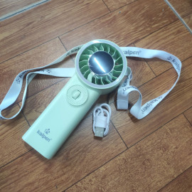 Quạt tích điện cầm tay 100 tốc độ gió Kalpen AR305 pin sạc 3600mAh