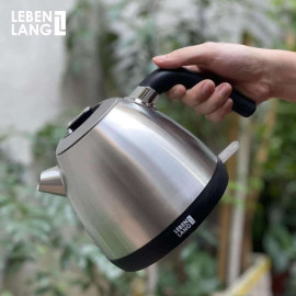 Ấm siêu tốc Inox 304 Lebenlang 1.2L LBES3938 hàng Đức, bảo hành 2 năm