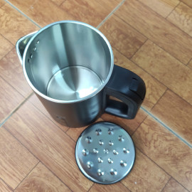 Ấm siêu tốc mini 0.8L ruột Inox 201 Lebenlang Đức LBL2318 công suất 1000W