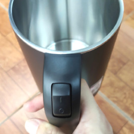 Ấm siêu tốc mini 0.8L ruột Inox 201 Lebenlang Đức LBL2318 công suất 1000W