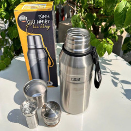 Bình giữ nhiệt Inox 304 Lebenlang LBL2224 dung tích 1100ml, có lõi lọc trà