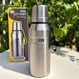 Bình giữ nhiệt Inox 304 Lebenlang LBL2224 dung tích 1100ml, có lõi lọc trà