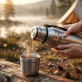 Bình giữ nhiệt Inox 304 Lebenlang LBL2224 dung tích 1100ml, có lõi lọc trà