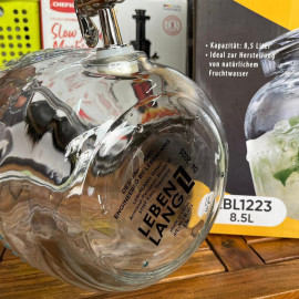 Bình ngâm thuỷ tinh có vòi rót 8.5L Lebenlang LBL1223 chuẩn Đức
