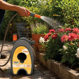 Bộ cuộn vòi nước 10m Lebenlang LBM337 - Tưới Cây, Rửa Xe Thông Minh