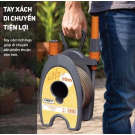 Bộ cuộn vòi nước 10m Lebenlang LBM337 - Tưới Cây, Rửa Xe Thông Minh