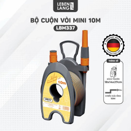 Bộ cuộn vòi nước 10m Lebenlang LBM337 - Tưới Cây, Rửa Xe Thông Minh