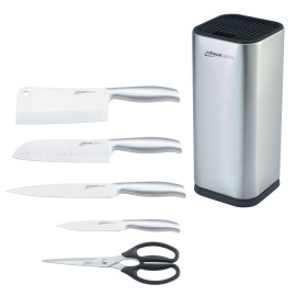 Bộ dao làm bếp 5 món sắc bén Zuhause ZB56 hàng Đức tặng hộp cắm