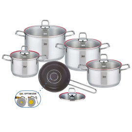 Bộ nồi quánh inox 18/10 ELO Excellent 6177 hàng nhập khẩu Đức