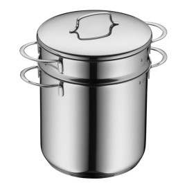 Bộ nồi luộc mỳ ống và xửng hấp Inox 304 WMF Mini Pasta 18cm chuẩn Đức