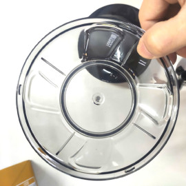 Dụng cụ xay tỏi ớt, thực phẩm Lebenlang LBL3939 450ml, lưỡi thép, dây rút tiện lợi