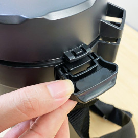 Hộp cơm giữ nhiệt 4 ngăn inox 304 Lebenlang Đức LBT856, dung tích 2.2L kèm đũa