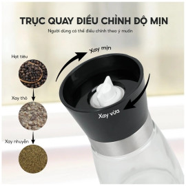 Dụng cụ xay tiêu thủy tinh Lebenlang LBL9595 dung tích 170ml