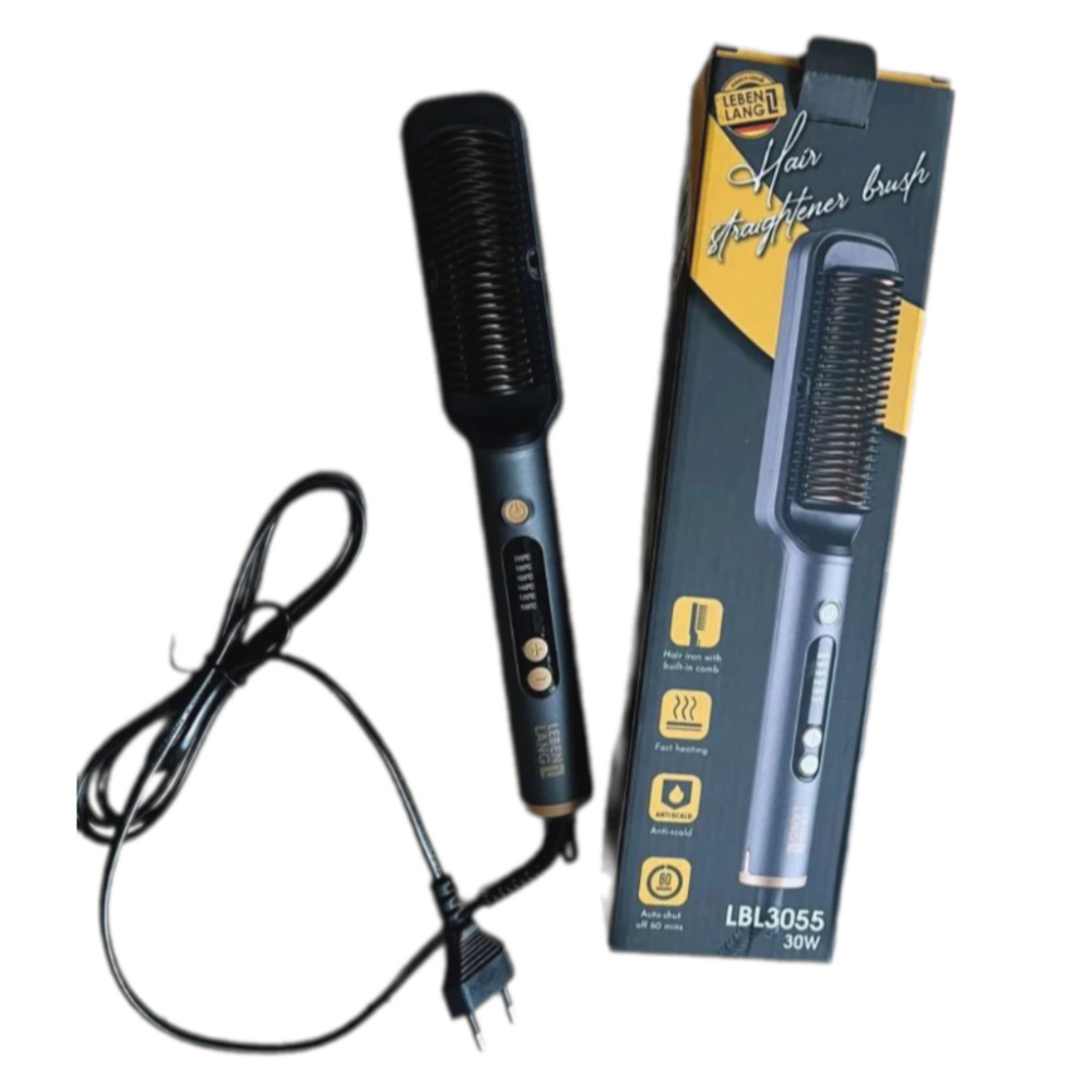 Lược điện chải tóc Lebenlang LBL3055 inon âm chống xơ rối, kèm gương