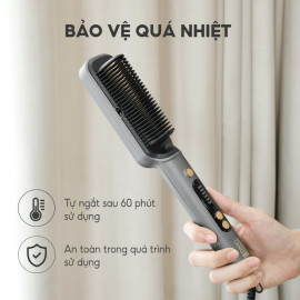 Lược điện chải tóc Lebenlang LBL3055 inon âm chống xơ rối, kèm gương