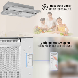 Máy hút mùi âm tủ Hafele HH-S70A (533.89.031) nhập khẩu Đức