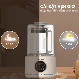 Máy làm sữa hạt Hafele HS-B151NW (535.43.485) chống ồn, bảo hành 24 tháng