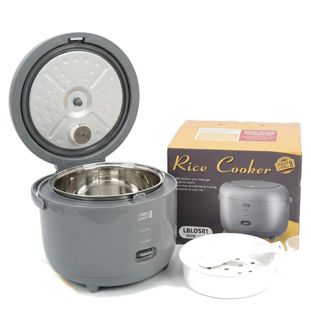 Nồi cơm điện lòng Inox 304 Lebenlang LBL0581 dung tích 1.2L bảo hành 2 năm