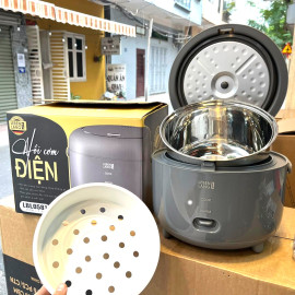 Nồi cơm điện lòng Inox 304 Lebenlang LBL0581 dung tích 1.2L bảo hành 2 năm