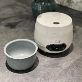 Nồi cơm điện mini 0,8L Lebenlang LBL0583W hàng Đức, bảo hành 24 tháng