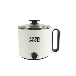 Nồi lẩu mini đa năng Lebenlang LBEC0808 dung tích 1.5L, bảo hành 24 tháng