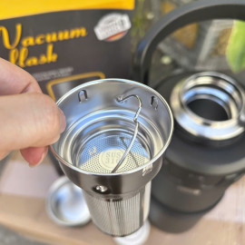 Phích giữ nhiệt Inox 316 Lebenlang LBL3025 dung tích 6L kèm lõi lọc trà