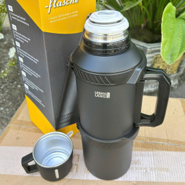 Phích giữ nhiệt Inox 316 Lebenlang LBL3026 dung tích 4L có lõi lọc trà và dây đeo