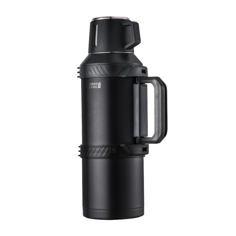 Phích giữ nhiệt Inox 316 Lebenlang LBL3026 dung tích 4L có lõi lọc trà và dây đeo