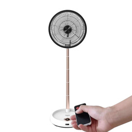 Quạt tích điện gấp gọn thông minh Elegant Germany KW-MF01B kèm khiển từ xa