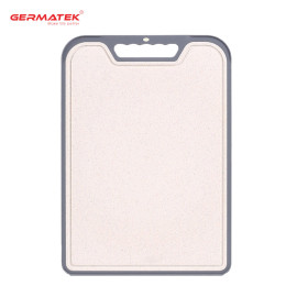 Thớt 2 mặt Inox 304 và nhựa lúa mạch kháng khuẩn Germatek GE-0235 chuẩn hàng Đức