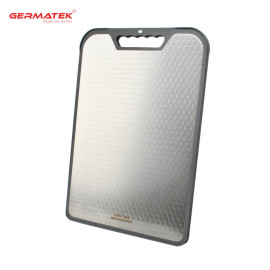 Thớt 2 mặt Inox 304 và nhựa lúa mạch kháng khuẩn Germatek GE-0235 chuẩn hàng Đức