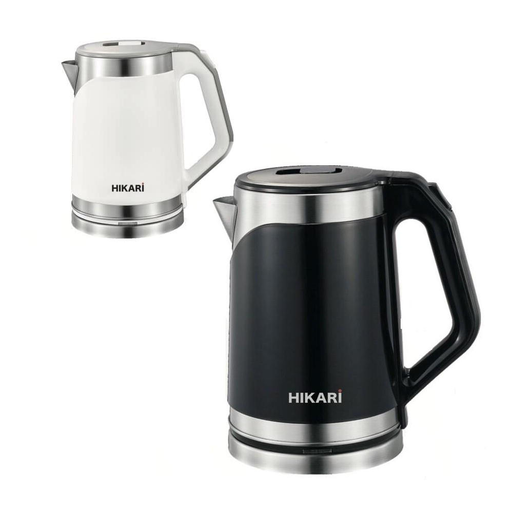 Ấm siêu tốc Inox 304 Hikari HR-1282 dung tích 2.3L bảo hành 12 tháng