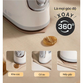 Bàn là hơi nước cầm tay mini JIWON Korea JW-2879 công suất 1100W