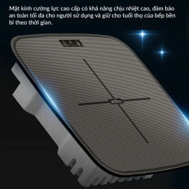 Bếp từ đơn HAATZ Hàn Quốc CIM260 công suất 2100W, 9 mức nhiệt, bảo hành 2 năm