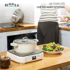 Bếp từ đơn HAATZ Hàn Quốc CIM260 công suất 2100W, 9 mức nhiệt, bảo hành 2 năm