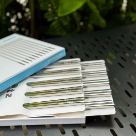 Bộ 10 đôi đũa inox 316L kháng khuẩn Haatz Hàn Quốc HCS079