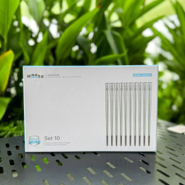 Bộ 10 đôi đũa inox 316L kháng khuẩn Haatz Hàn Quốc HCS079