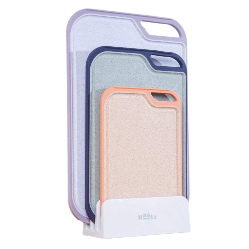 Bộ 3 thớt nhựa kháng khuẩn đa năng Haatz Hàn Quốc CIM296