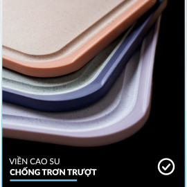 Bộ 3 thớt nhựa kháng khuẩn đa năng Haatz Hàn Quốc CIM296