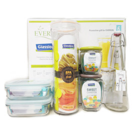 Bộ 6 món thủy tinh cao cấp Glasslock