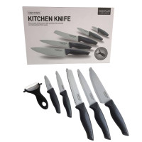 Bộ 5 dao phủ sứ Lock&lock Cookplus CKK101S01 (Tặng dụng cụ gọt củ quả)