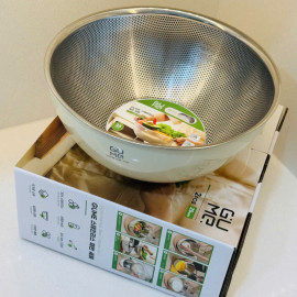 Bộ rổ chậu Inox 304 GUME Hàn Quốc GM-DR0025 size 25cm