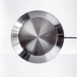 Chảo inox 316 liền khối, cạn lòng Haatz CIC6820 size 24cm