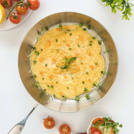 Chảo inox 316 thân đúc đáy liền Haatz CIC6810 size 20cm