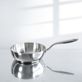 Chảo inox 316 đúc liền khối sâu lòng Haatz Hàn Quốc 24cm