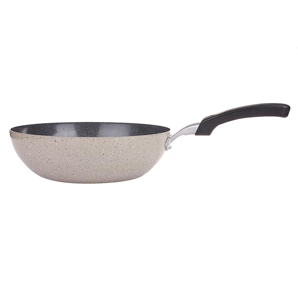 Chảo nhôm sâu lòng siêu chống dính Cookplus Hard&Light Marble LHB9285-IH 28cm