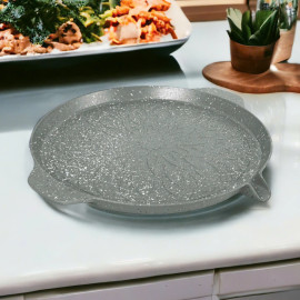 Chảo nướng chống dính 6 lớp vân đá BBQ Hàn Quốc NEOF 28cm đáy từ