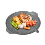 Chảo nướng chống dính 6 lớp vân đá BBQ Hàn Quốc NEOF 28cm đáy từ